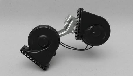 84377259 2015-2019 Chevrolet Silverado GMC Sierra 2500 3500 Dual Horn Genuine OEM