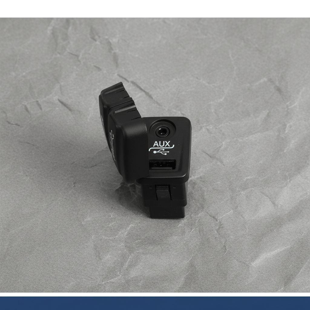 68195961AC 2015-2019 Fiat 500 Media Hub USB Port Connector Terminal Genuine OEM