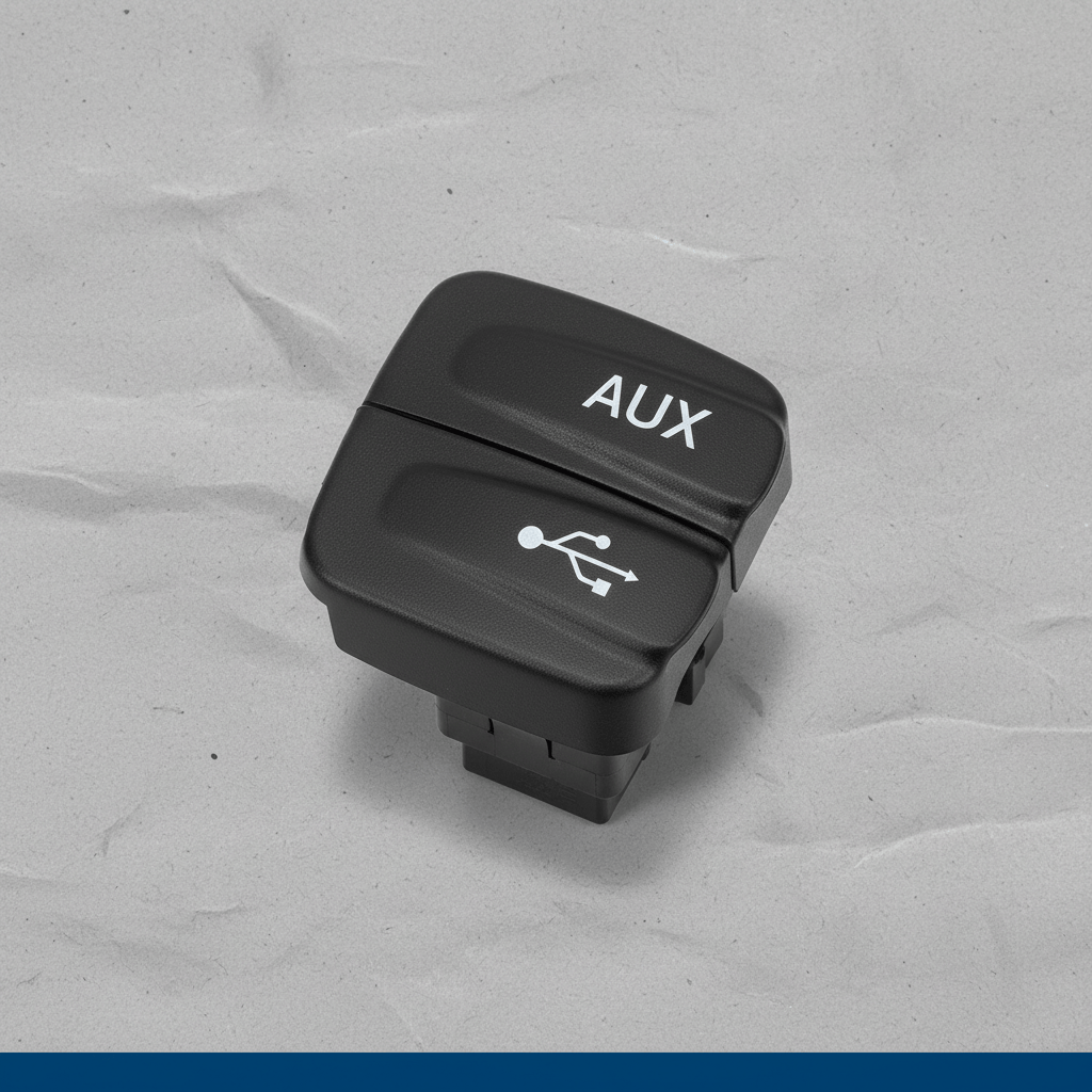 68195961AC 2015-2019 Fiat 500 Media Hub USB Port Connector Terminal Genuine OEM