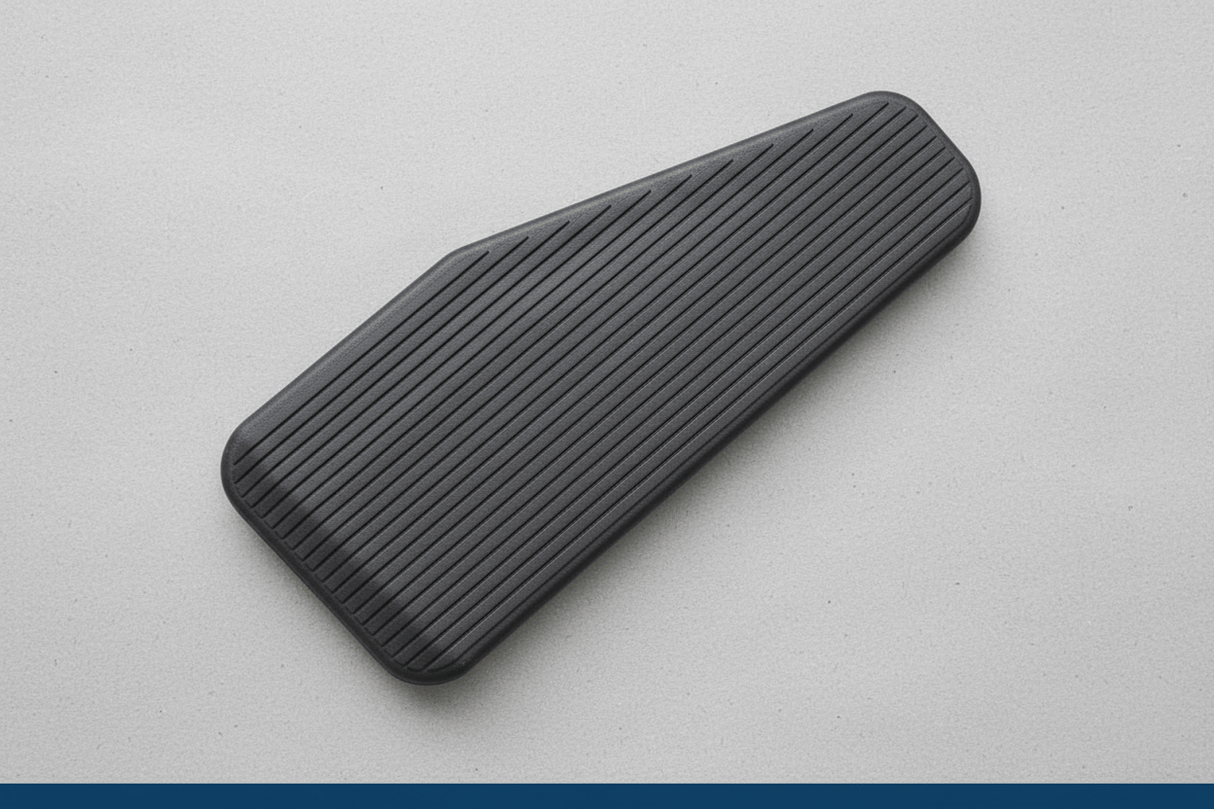 FB5Z-7412020-AA 2015-2019 Ford Explorer Foot Rest Pad Black Genuine OEM