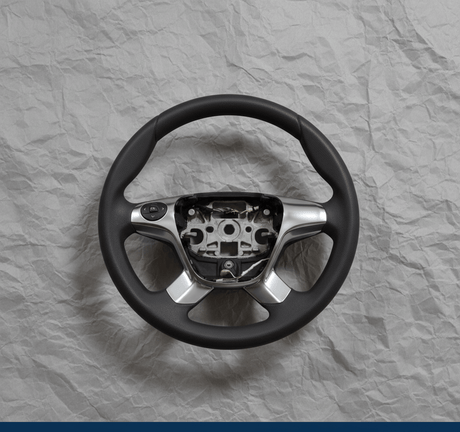2015-2019 Ford Transit 150 250 350 Black Steering Wheel Genuine OEM