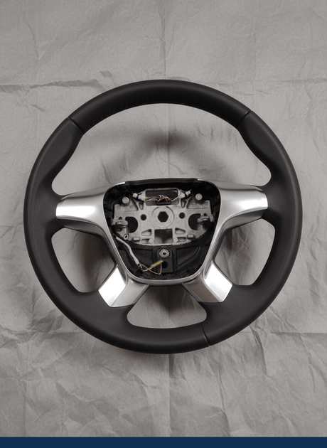 2015-2019 Ford Transit 150 250 350 Black Steering Wheel Genuine OEM