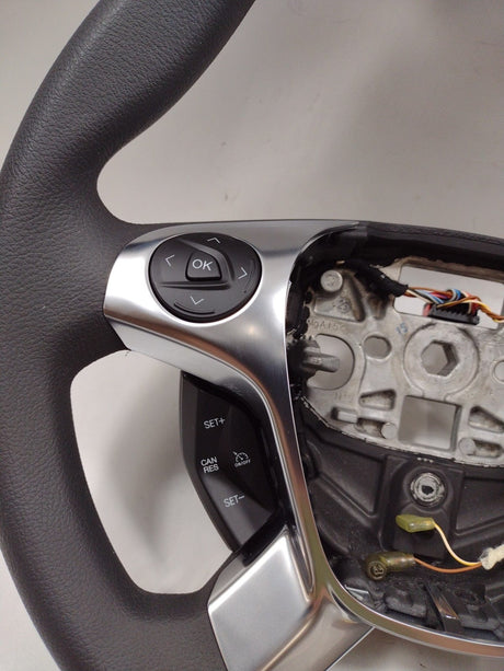 2015-2019 Ford Transit 150 250 350 Black Steering Wheel Genuine OEM