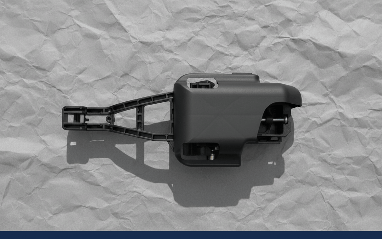 BK3Z-6126684-A 2015-2019 Ford Transit Rear Passenger Side Cargo Door Handle Base OEM