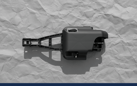 BK3Z-6126684-A 2015-2019 Ford Transit Rear Passenger Side Cargo Door Handle Base OEM