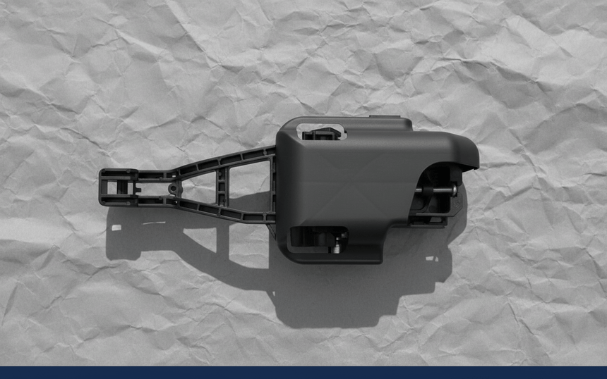 2015-2019 Ford Transit Rear Passenger Side Cargo Door Handle Base OEM