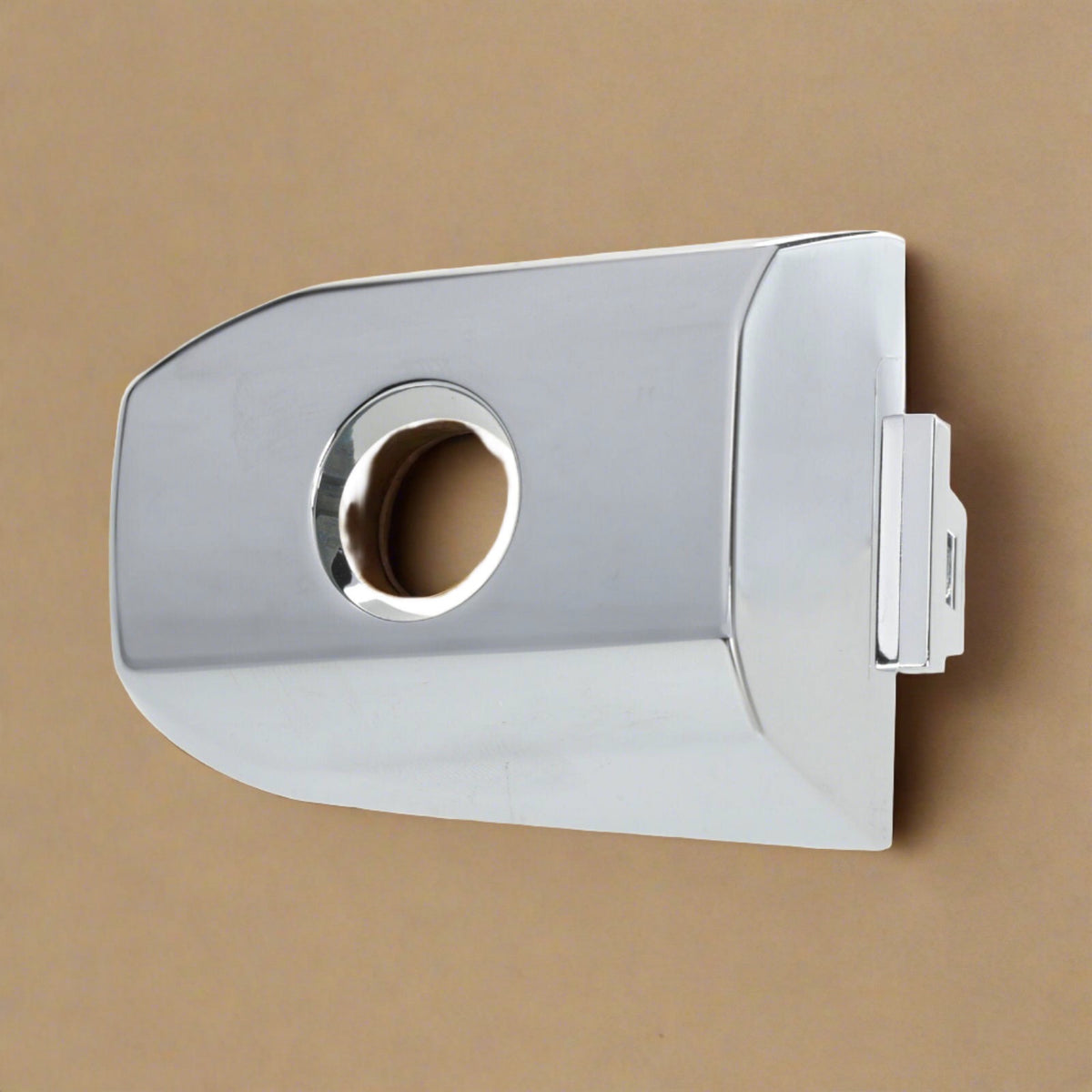 2015-2019 Sierra Silverado Driver Door Chrome Handle End Cap Cover Wit ...