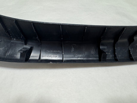 CL-0325-94330AL03AVH-J3 2015-2019 Subaru Outback Side Gate Trim Right Passenger Side For NON Pwr Liftgate OEM