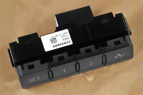 22894089 2015-2020 Cadillac Escalade or ESV Driver Side Seat Memory Position Switch Genuine OEM