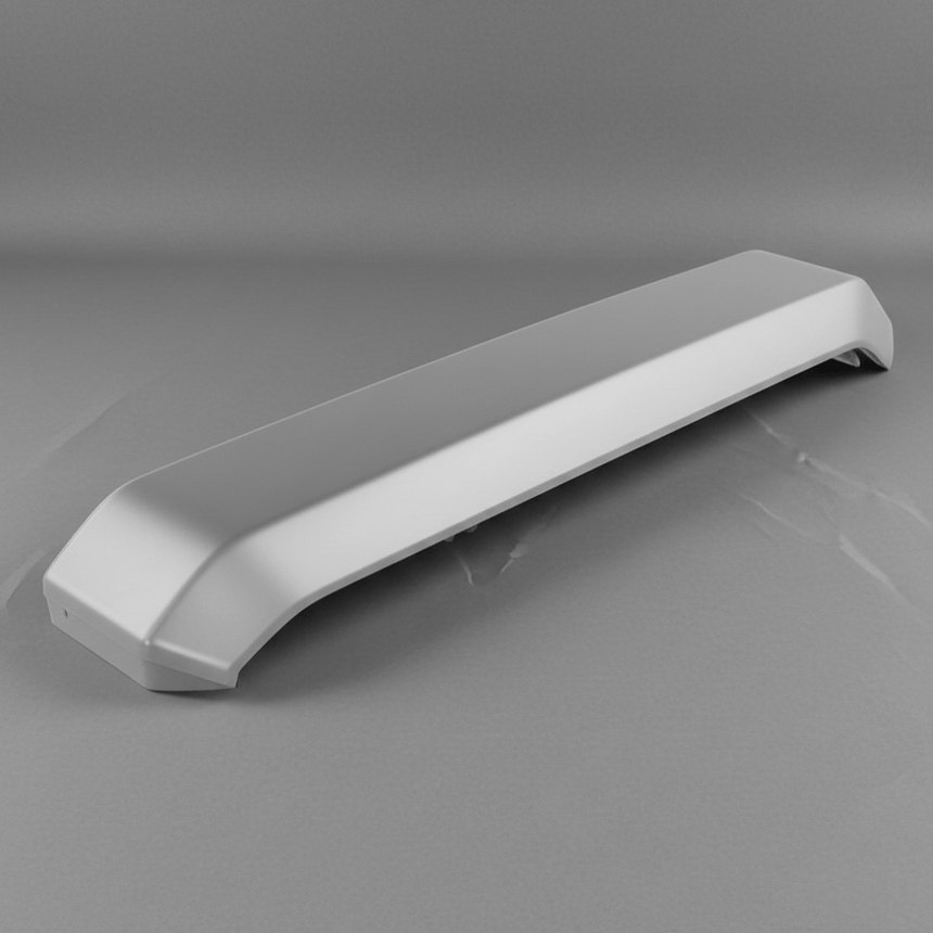 2015-2020 Ford F-150 Crew Cab Rear Driver Side Door Panel Armrest Trim Silver Cover OEM