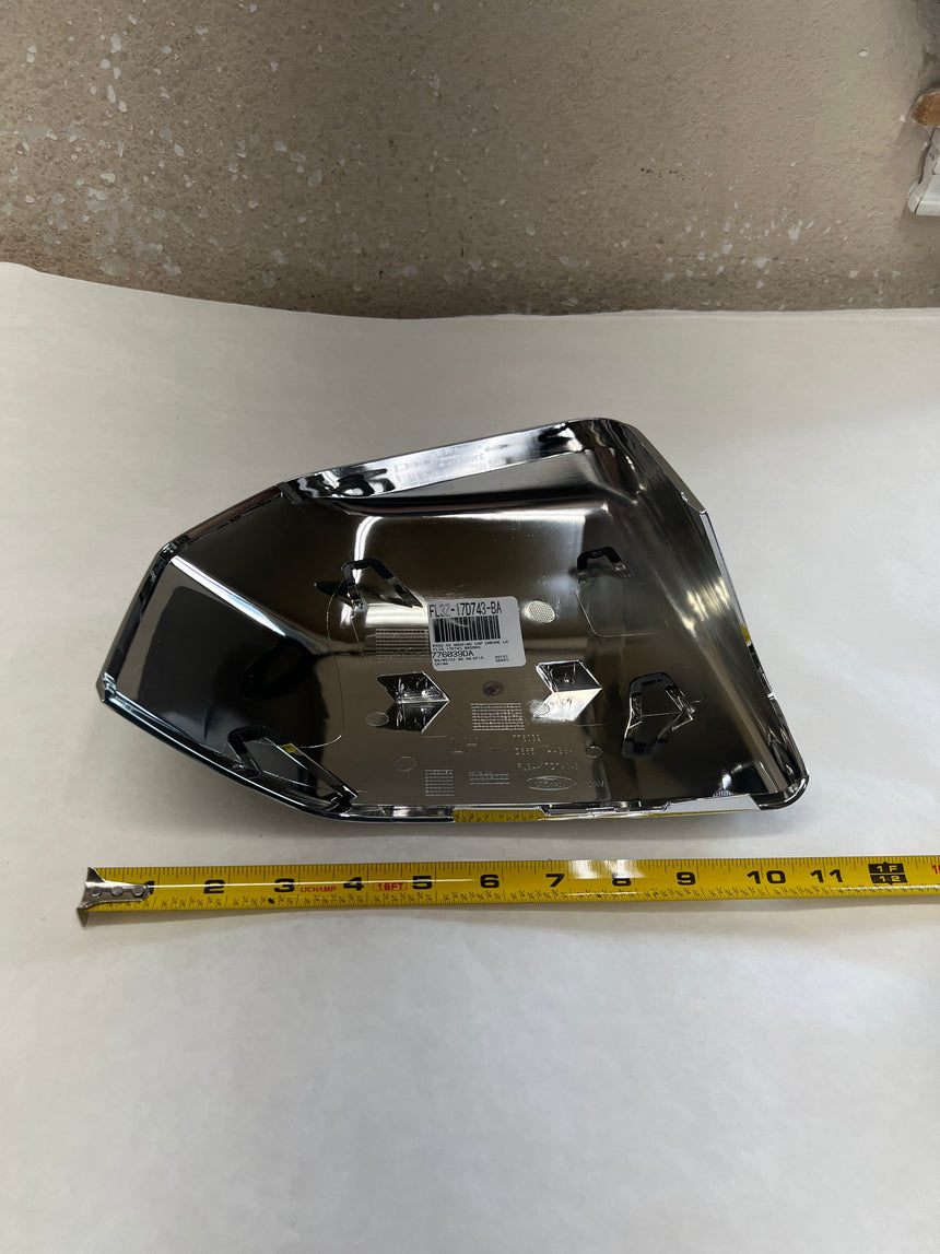 2015-2020 Ford F-150 Driver Side Pwr Fold Fold Mirror Upper Chrome Back Cover OEM