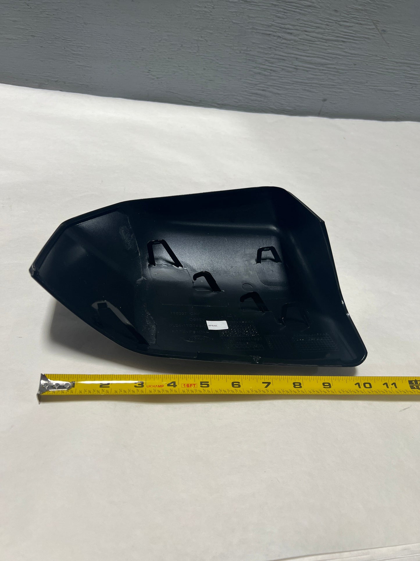 CL-1023-FL3Z-17D743-CAPTM-J7 2015-2020 Ford F-150 Driver Side Upper Mirror Cover For Power Folding Mirrors Unpainted