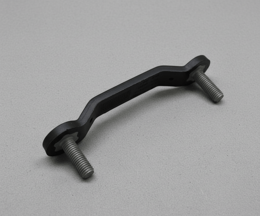 2015-2020 Ford F-150 Front Bumper Mounting Bracket Stud Plate Black OEM