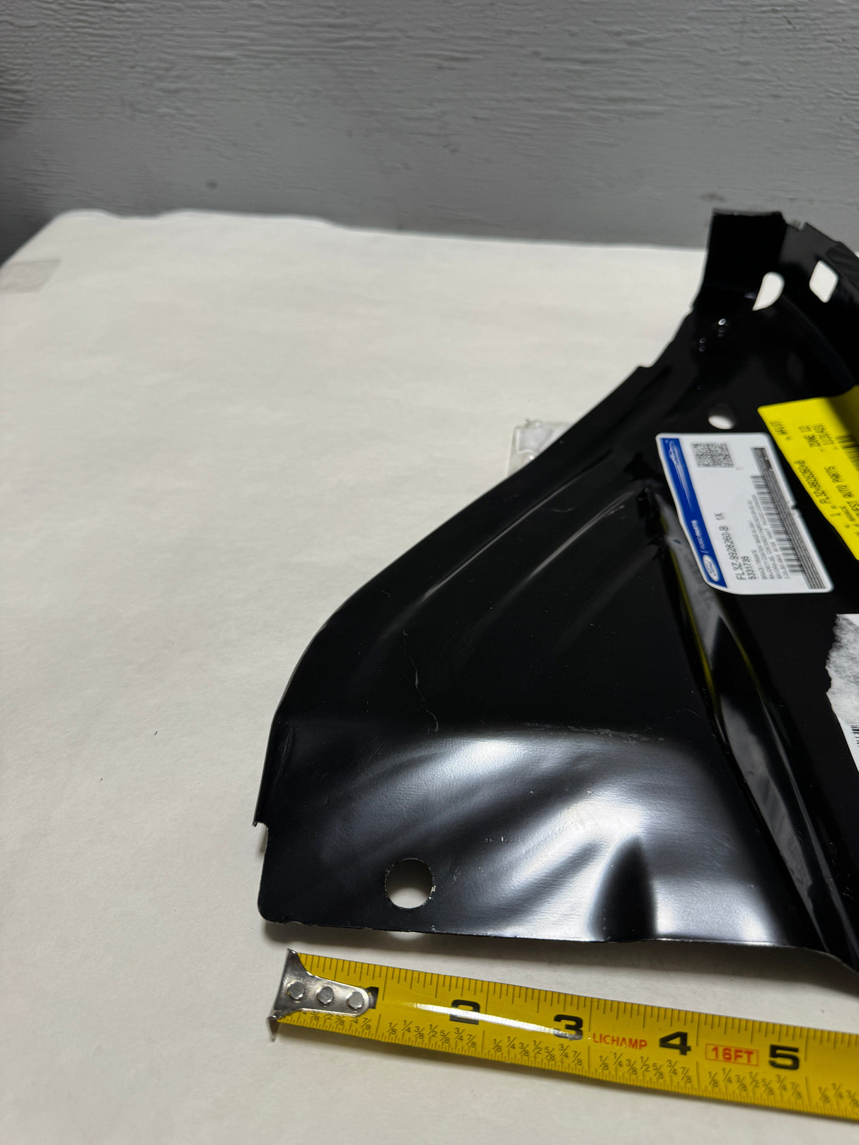 FL3Z-9928260-B 2015-2020 Ford F-150 Passenger Side Wheel Housing Side Panel Brace Extension For 6.5 or 5.5 Box