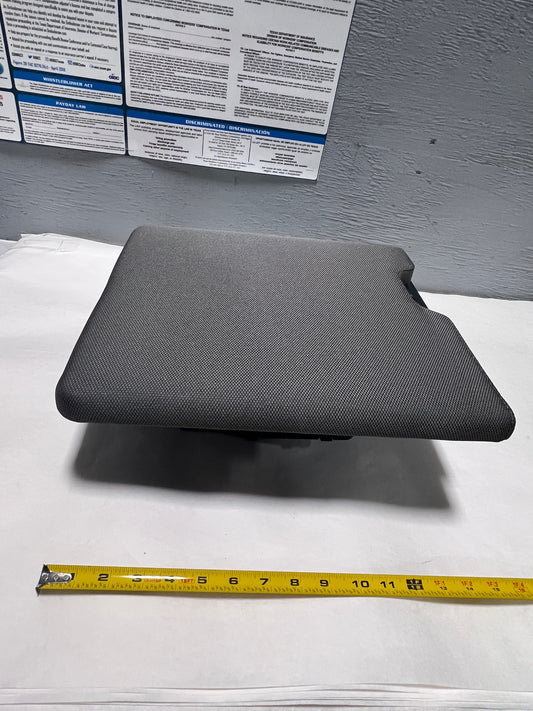 2015-2020 Ford F-150 Solit Bench Seat Cloth Storage Armrest Gray FL3Z-18644A22-AH