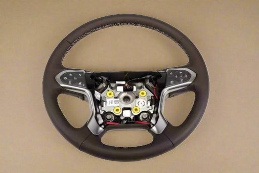 84483797 2015-2020 Tahoe Yukon Cocoa Color Heated Steering Wheel For Adaptive Cruise