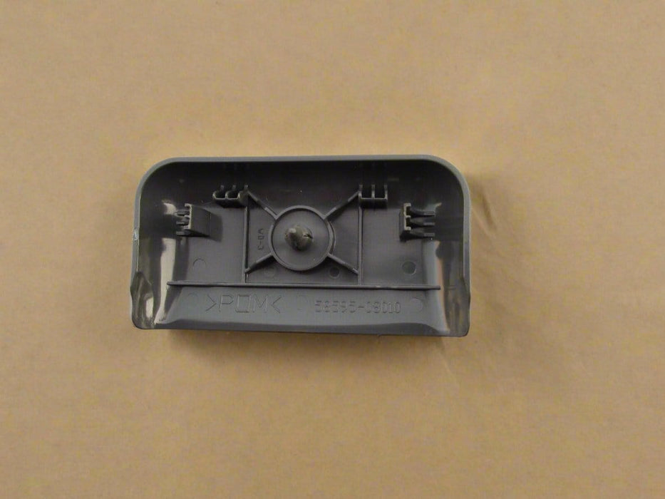 58595-08010-B2 2015-2020Toyota Sienna Floor Carpet Moulding Lock Cover Medium Gray OEM