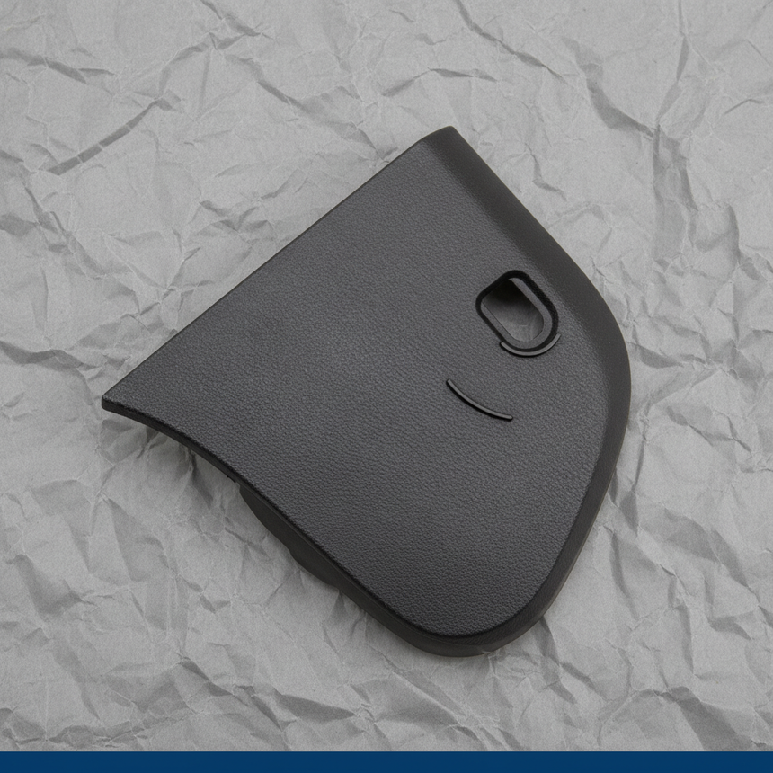 2015-2022 Chevrolet Colorado GMC Canyon Rear Passenger Side Seat Back Latch Cover Black OEM