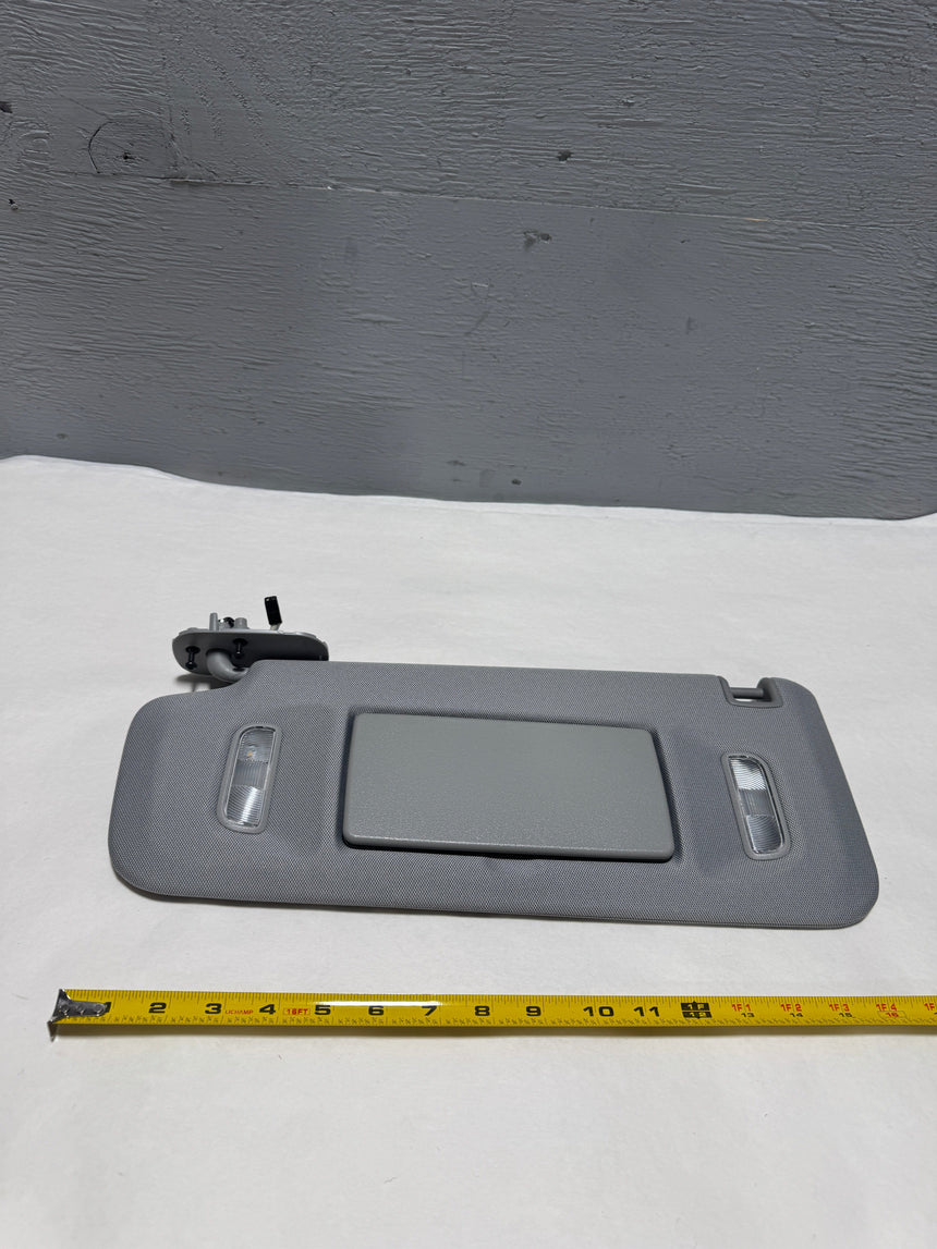2015-2022 Tahoe Yukon Suburban Gray Lighted Driver Side Sun Visor OEM