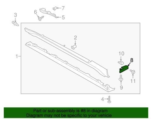 FR3Z-5411779-AA 2015-2023 Ford Mustang Driver Side Air Deflector OEM