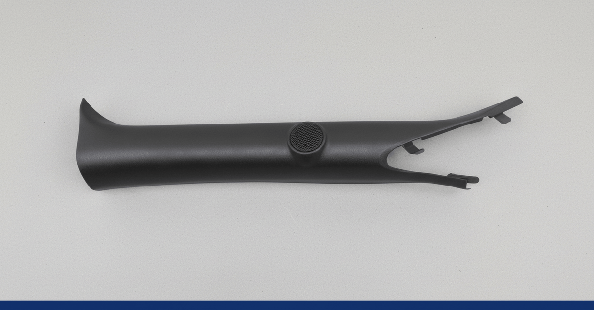 KR3Z-6303599-AA 2015-2023 Ford Mustang Front Driver Side A-Pillar Molding Black OEM