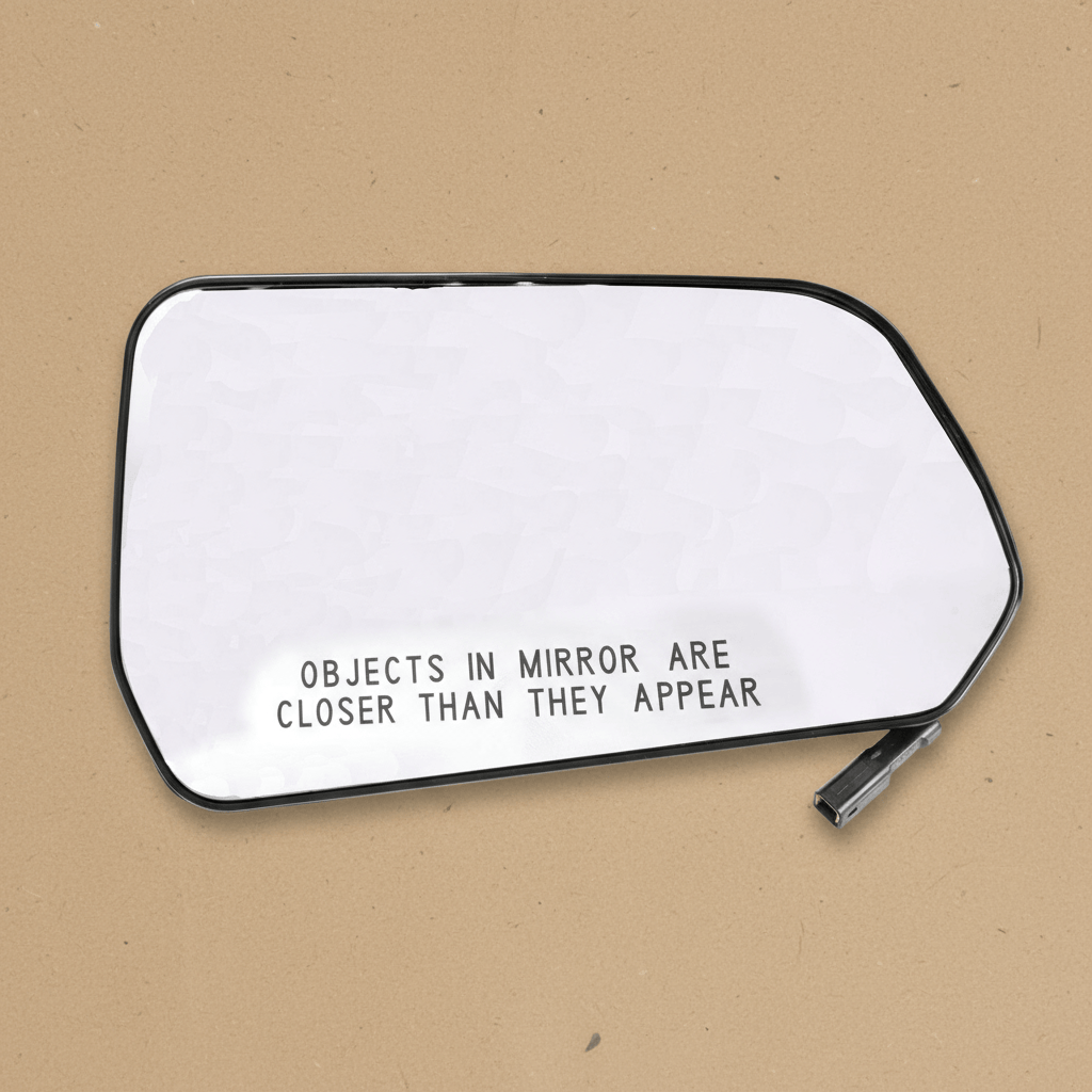 FR3Z-17K707-D 2015-2023 Ford Mustang Pass Side Pwr Fold Mirror Glass W/Heat Blind Spot OEM