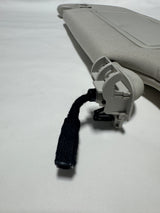 FT4Z-5804105-DC 2015-2024 Ford Edge Driver Side Sun Visor Marble Color No Sunroof No Garage Opener