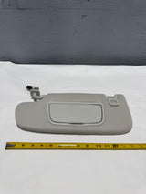 FT4Z-5804105-DC 2015-2024 Ford Edge Driver Side Sun Visor Marble Color No Sunroof No Garage Opener