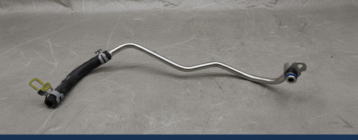 FT4Z-8A520-F 2015-2024 Ford Edge Fusion Turbocharger Coolant Inlet Tube Passenger Side Genuine OEM