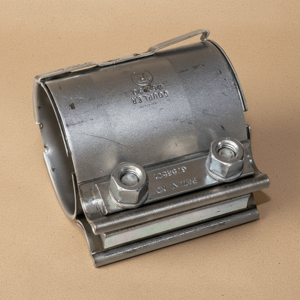 FR3Z-5A231-A 2015-2024 Mustang GT Shelby V8 OEM Rear Muffler Exhaust Clamp