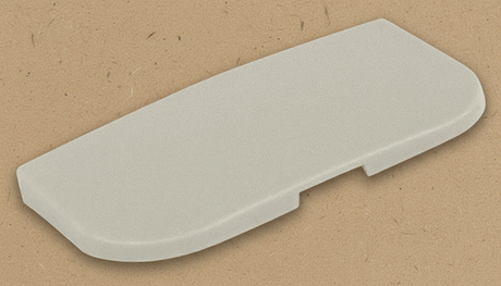 BK3Z5-4672A40-BA 2015-2024 Transit Genuine OEM Sun Visor Mounting Screw Cap Gray