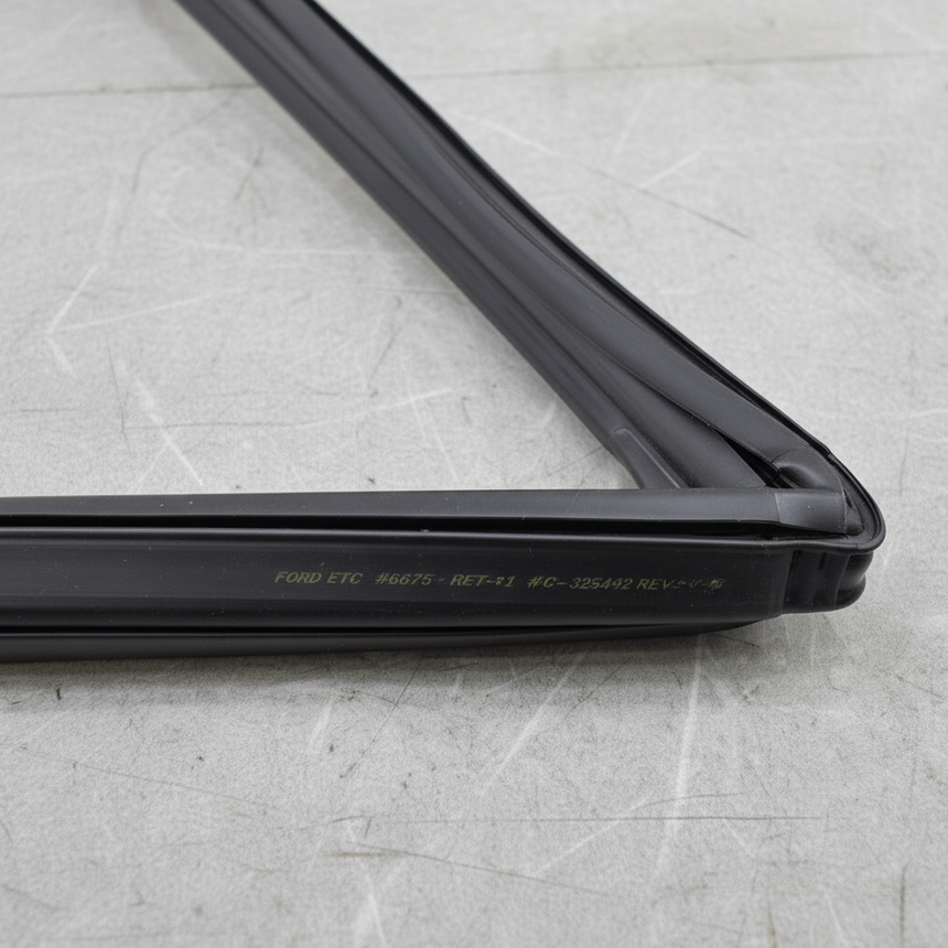 2015-2025 Ford F-150 Rear Driver Side Door Glass Channel Run Genuine OEM