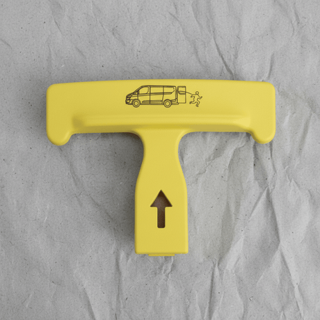 2015-2025 Ford Transit Passenger Side Rear Interior Door Release Handle OEM