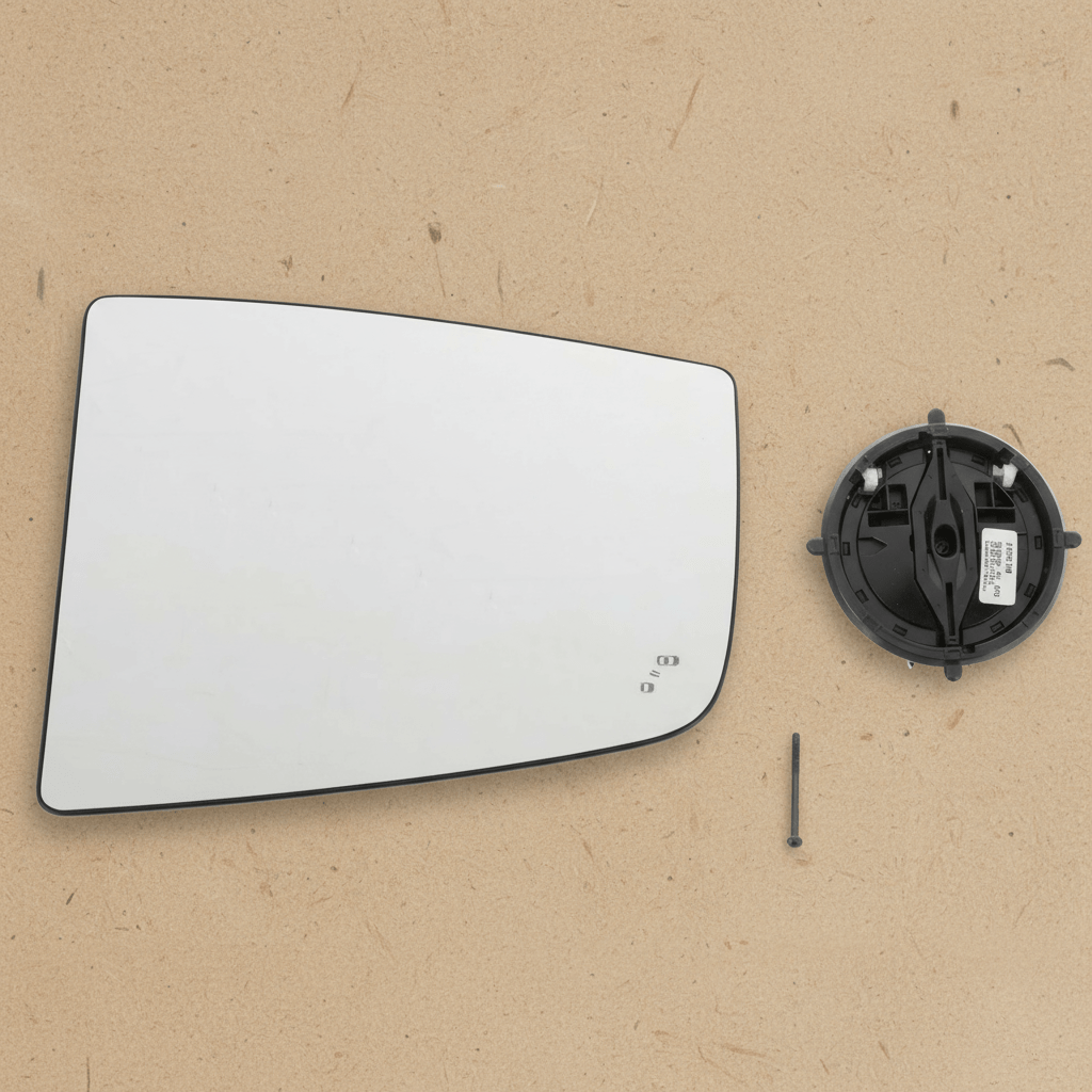 LK4Z-17682-A 2015-2025 Transit OEM Passenger Side Heated Mirror Glass w/Motor and blind spot
