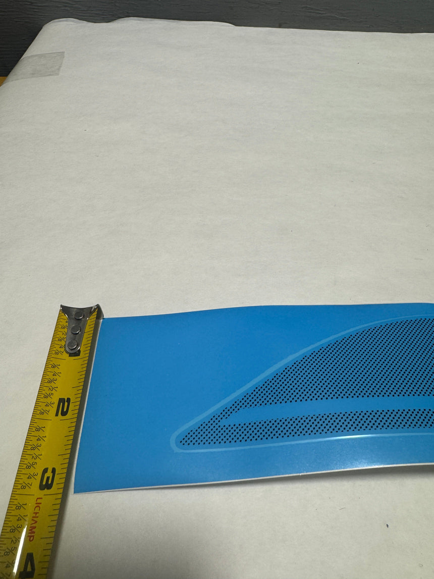 2016-2017 Ford Mustang Driver Side RS Ebony Stripe Tape OEM GR3Z-6320001-AC