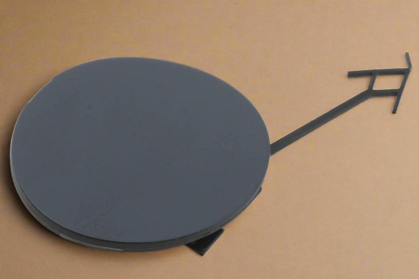 2016-2018 Buick Envision Rar Bumper Tow Hook Hole Cover - Unpainted OEM