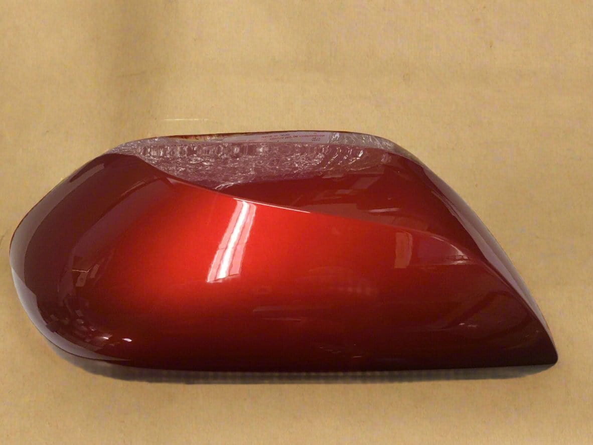 87915-47070-D0 2016-2018 Toyota Prius Passenger Side Mirror Cover 3T7 Red OEM