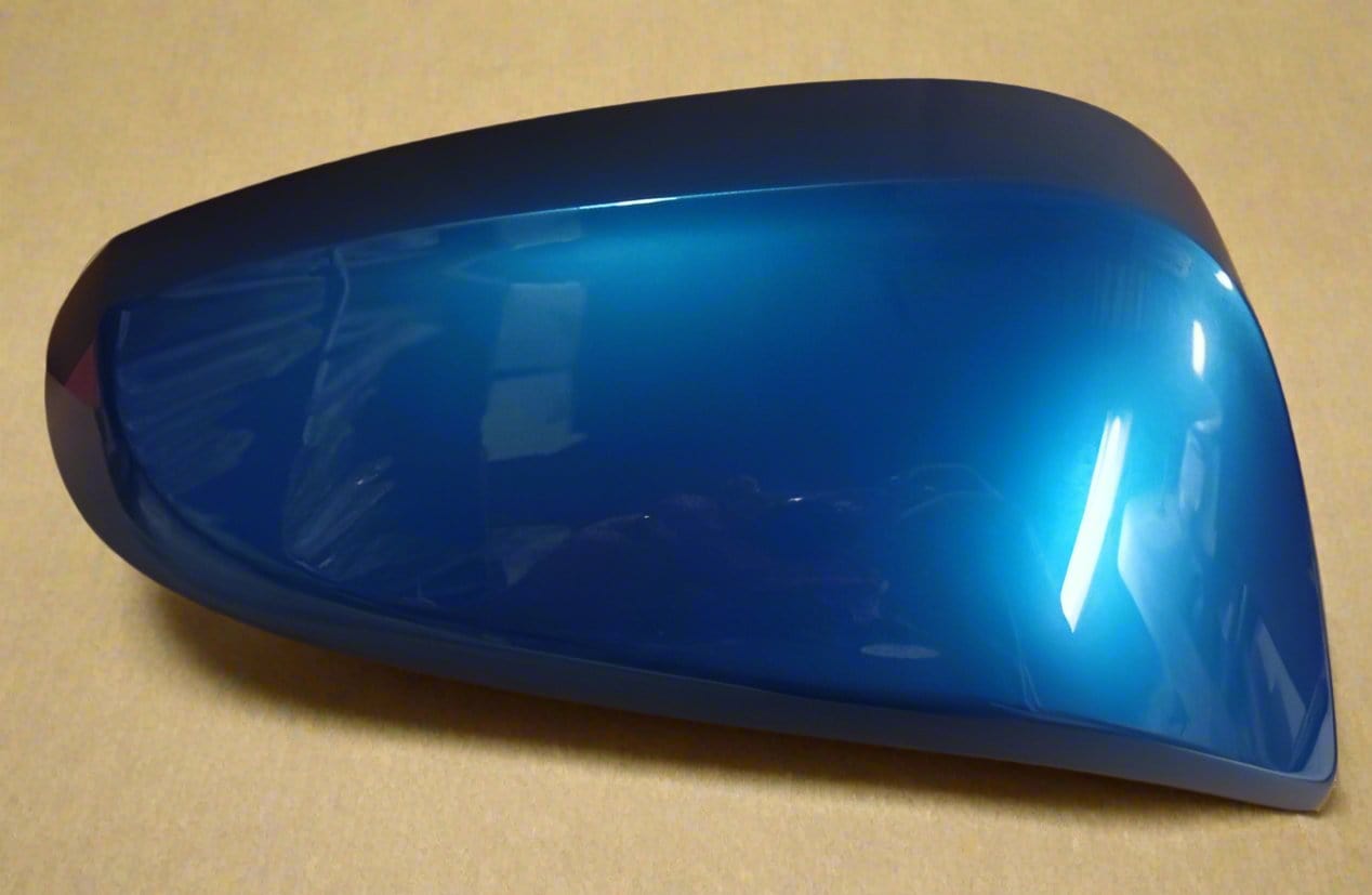 87915-48040-J1 2016-2018 Toyota Rav4 Japan built Passenger Side Mirror Cover 8X7 Blue  For Signal Lamp Equipped