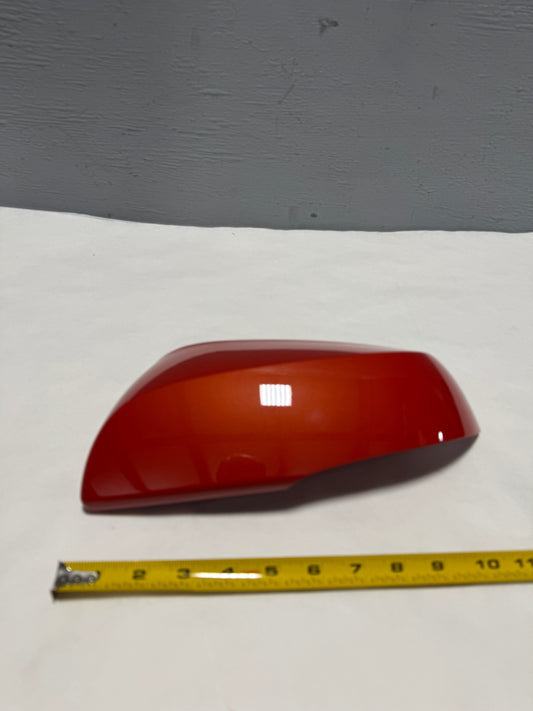 87945-04070-E2 2016-2018 Toyota Tacoma Driver Side  Mirror Cover 4X0 Orange For Turn Equipped Mirror