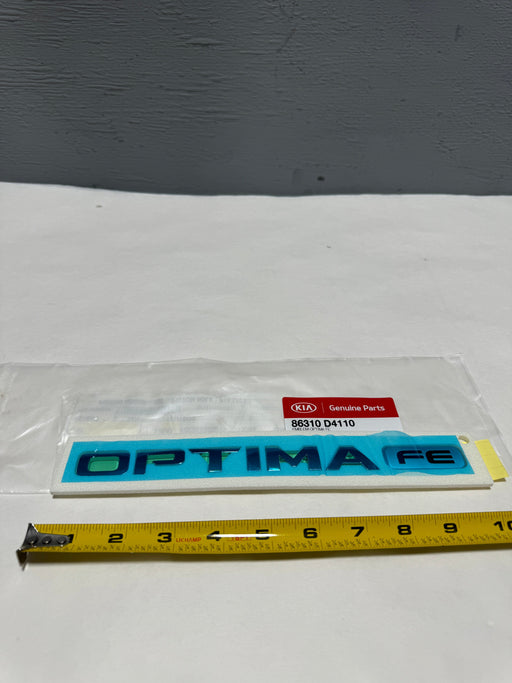 CL-0824-EMBLEM-86310-D4110-D27 2016-2020 KIa Optima FE Trunk Chrome Emblem Nameplate OEM New