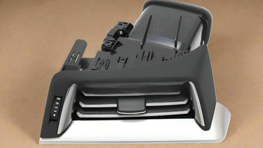 ZZZ-55670-60310-C1 2016-2020 Toyota LandCruiser Dash Driver Side Inner AC Heat Vent Register Black