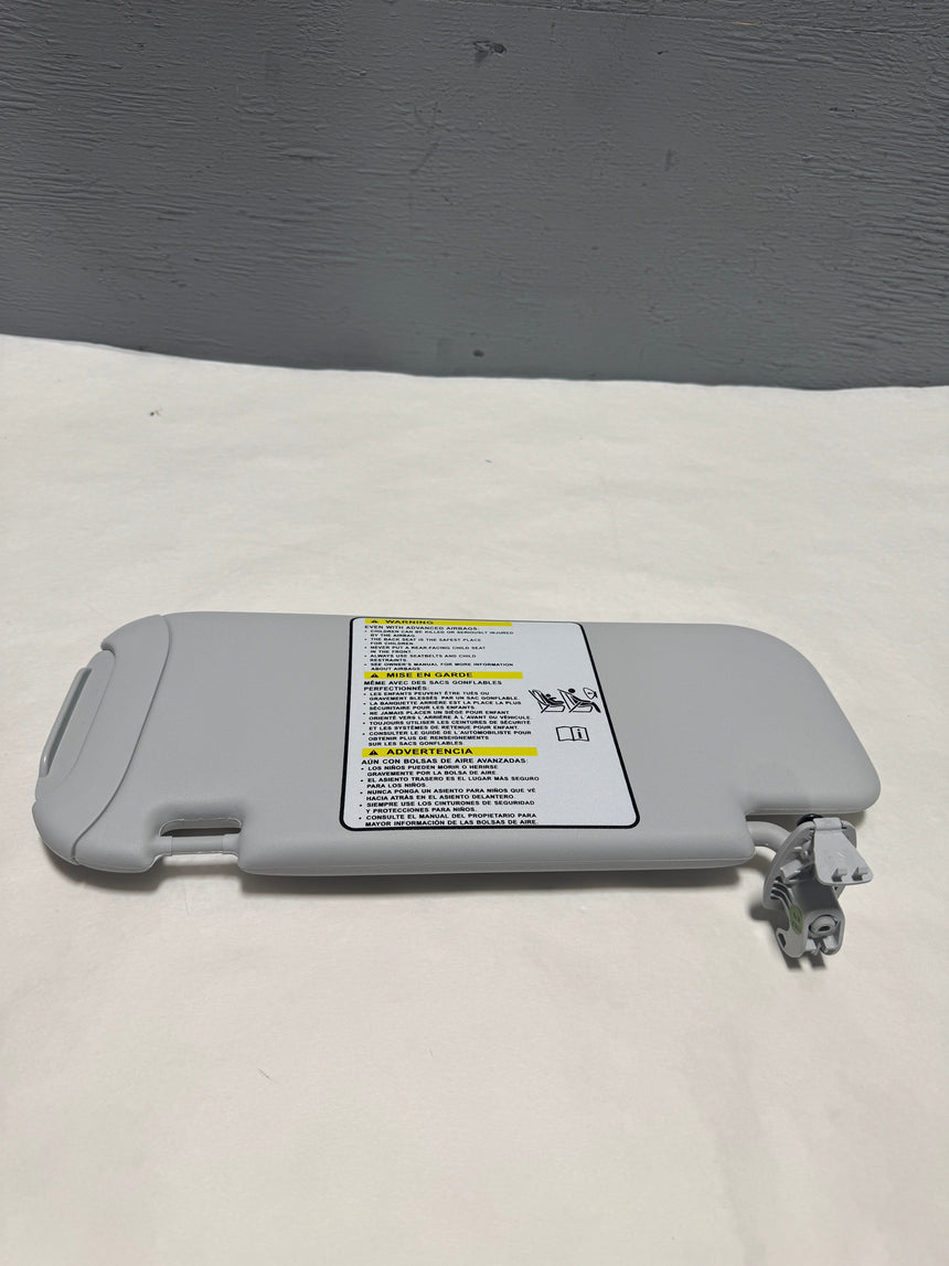 2018-2022 Fiat 500X ONLY Passenger Side Sun Visor Gray OEM New Read Notes
