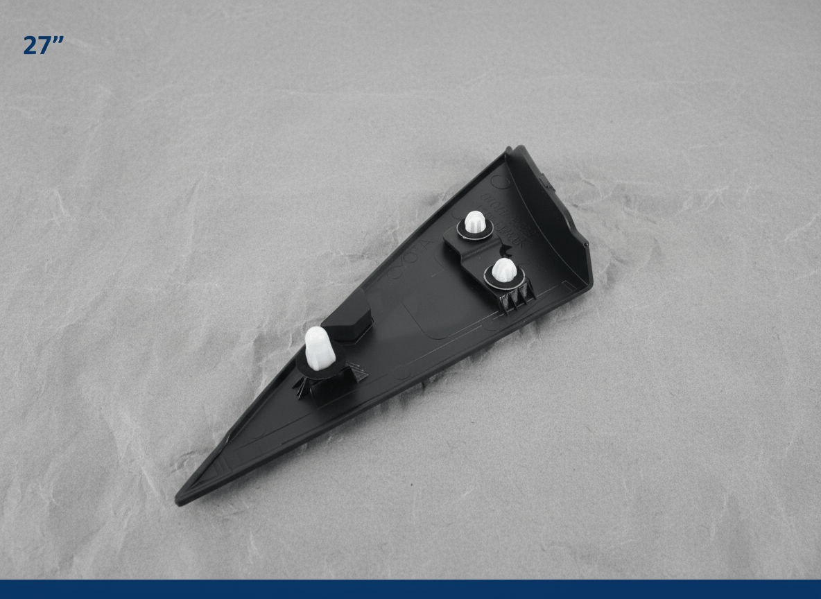 75056-47010 2016-2022 Toyota Prius Driver Side Finish Molding Rear Genuine OEM