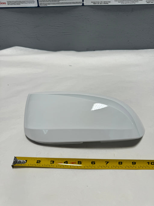 87915-04070-A0 2016-2023  Tacoma Pass Side Mirror Back Cover W/ Signal Cutout White