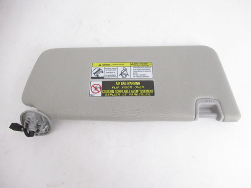74320-04380-B0 2016-2023 Toyota Tacoma Double Cab 2WD Driver Side Sun Visor Gray Without Sunroof or Auto Dim Mirror