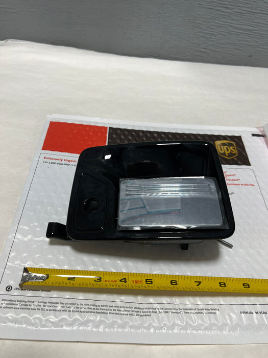 CL-1023-DC3Z-3622405-BG-C25 2016 Ford F-250 F-350 Driver Outside Door Handle Painted Absolute Black OEM