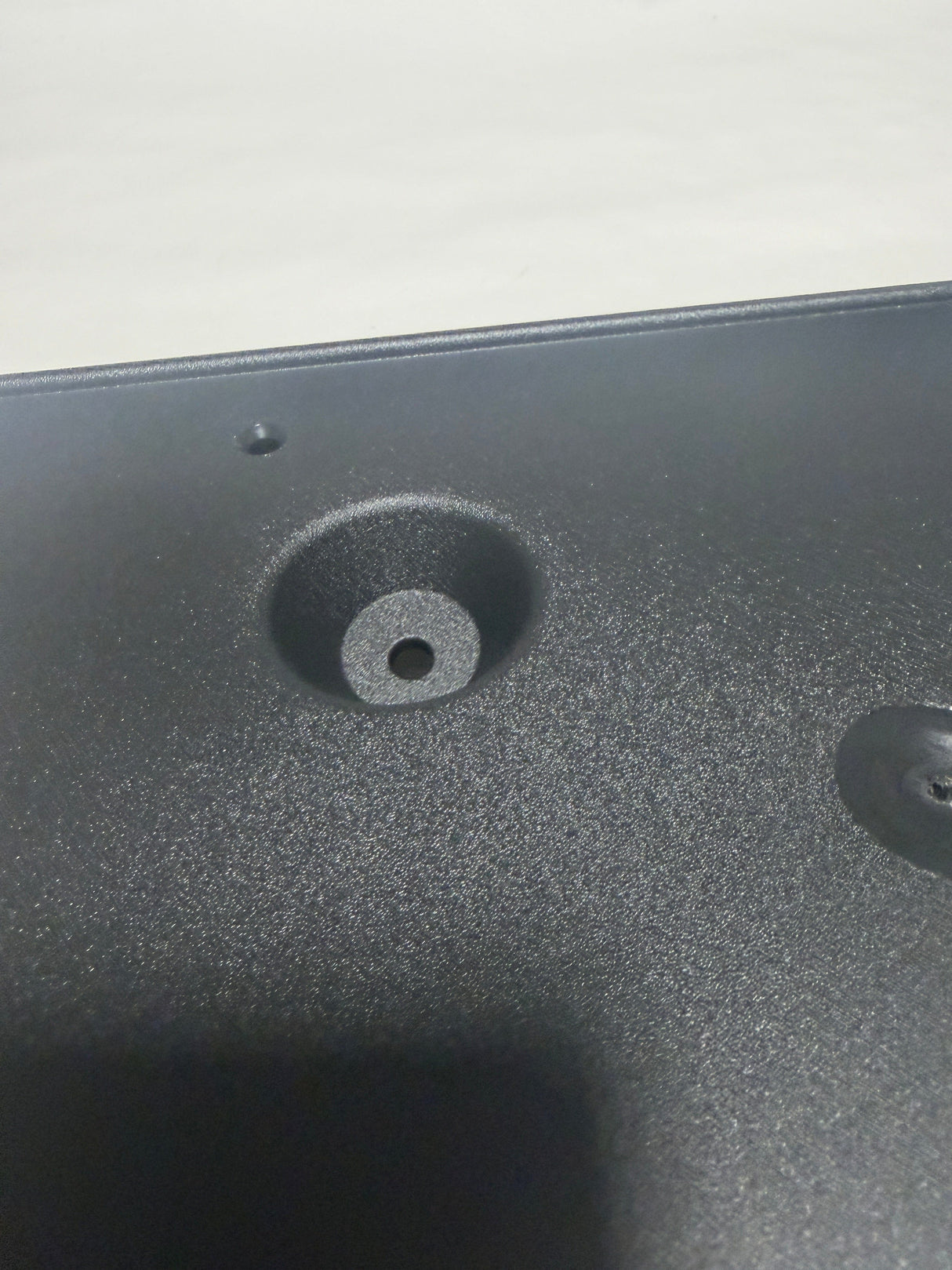 HS7Z-17A385-AACP 2017-2018 Ford Fusion Non Sport Front License Plate Bracket OEM