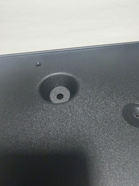 HS7Z-17A385-AACP 2017-2018 Ford Fusion Non Sport Front License Plate Bracket OEM