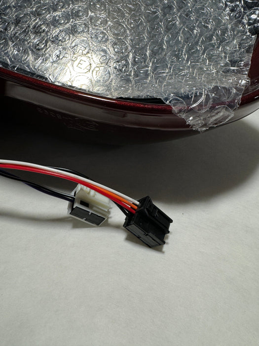 5RM14NRVAE-D1 2017-2019 Chrysler Pacifica Passenger Side Mirror - Painted Velvet Red- Blind Spot -Manual folding