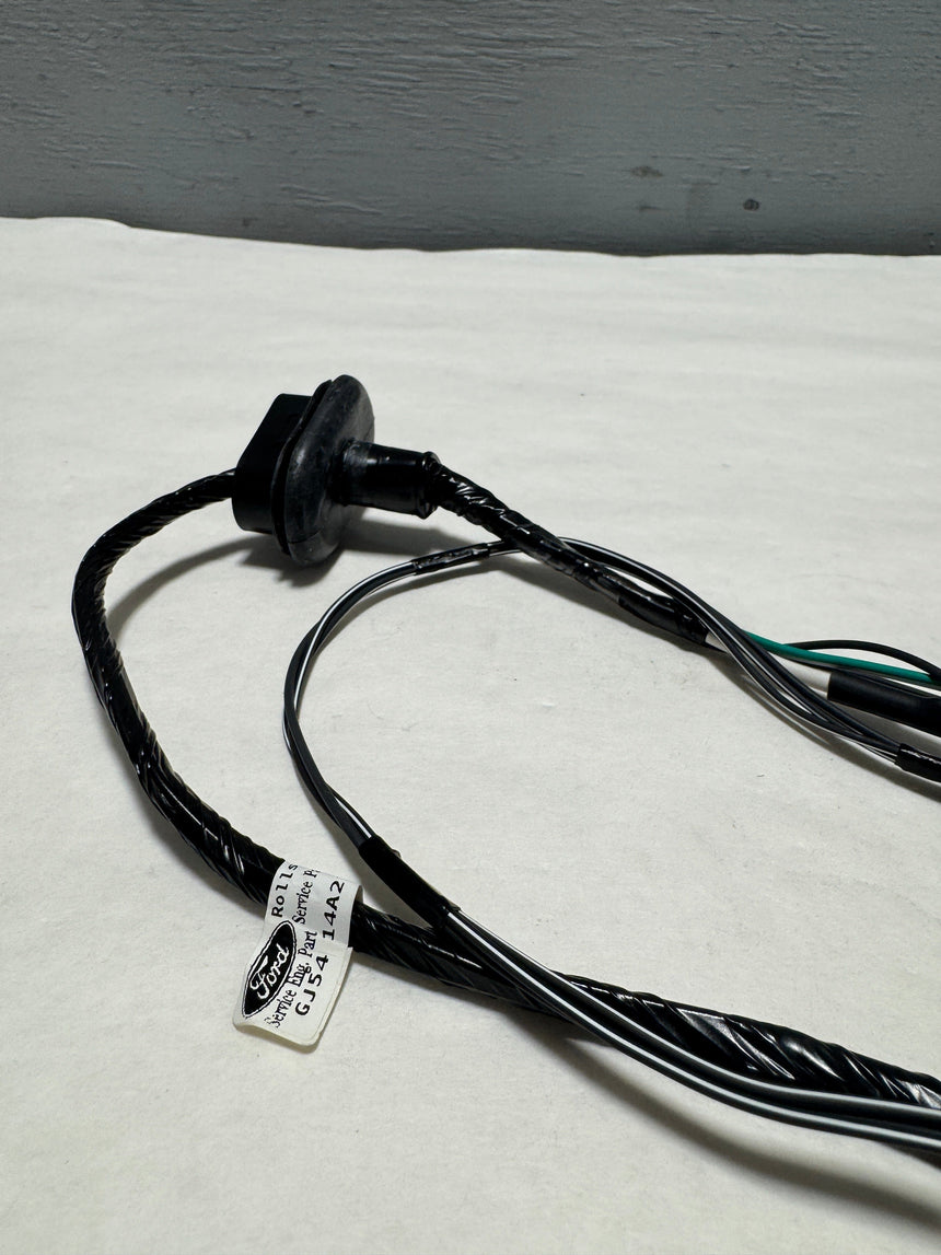2017-2019 Ford Escape Rear License Plate Light Lamp Socket Wiring Harness OEM